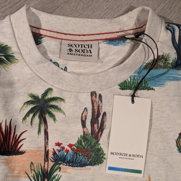 Scotch & Soda Amsterdam Sweatshirt Men's Size XXL Graphic Print Weekend Edition - Picture 2 of 11